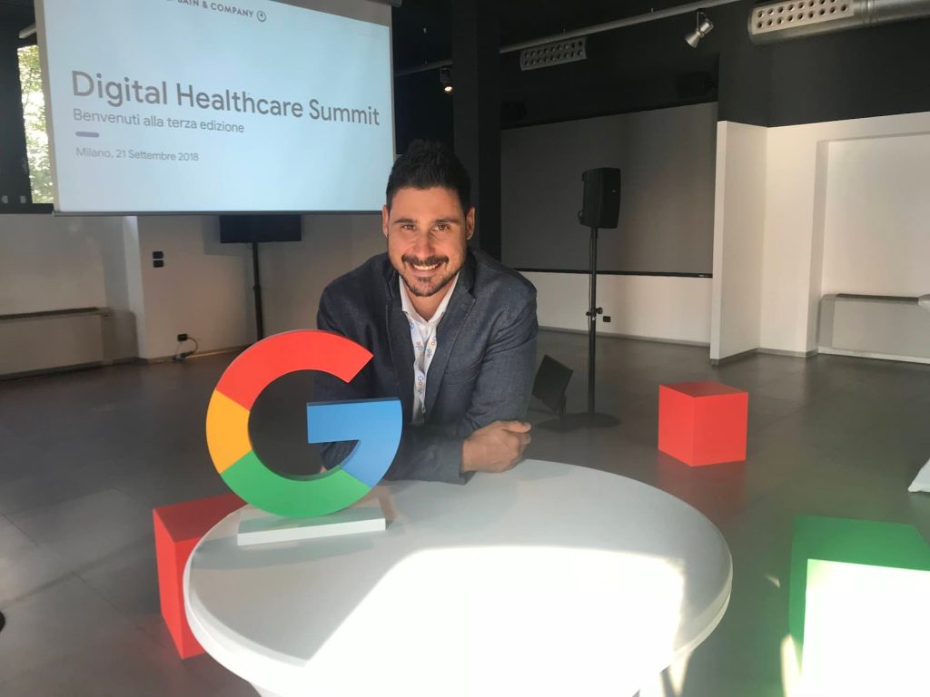 Luca Becattini al Digital Healthcare Summit di Google
